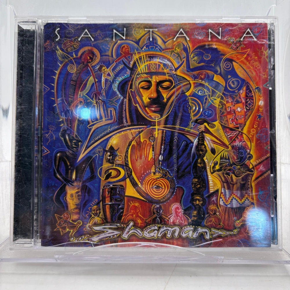 Santana Shaman CD 2002 Arista 07822-14737-2 Latin‎ Rock Blues Michelle Branch